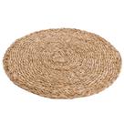 Kit 6 Jogo Americano Sousplat Fibra Natural Redondo 36cm
