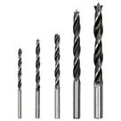 Kit 6 Jogo Broca Aco Carbono 05 Pc 4,0 A 10mm 3 Pontas Madeira BOM-5033 - BOMVINK