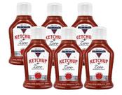 Kit 6 ketchup tradicional hemmer zero açucar squeeze 310g Kit 6 ketchup tradicional hemmer zero açucar squeeze 310g