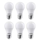 Kit 6 Lâmpada Econ. Led Bulbo E 27 9w 3000k Br Quente Osram Cor Da Luz Branco-quente 110v/220v