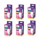 Kit 6 Lâmpada Led Bulbo 16w = 100w 1521lm Bivolt Philips 3000k Amarela Cor Da Luz Branco-quente Kit 6 Lâmpada Led Bulbo 16w = 100w 1521lm Bivolt Philips 3000k Amarela Cor Da Luz Branco-quente
