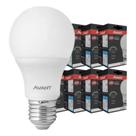 Kit 6 Lampada Led Bulbo 9w Avant 6500k Branco Frio