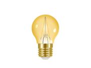 Kit 6 lâmpada led filamento vintage globo g45 ambr autov