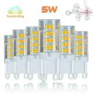 Kit 6 Lâmpada Led Halopim G9 5w Lustres E Pendentes Bivolt - BRANCO FRIO