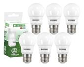 Kit 6 Lâmpada Led Tkl 30 4,9w E27 4000k Taschibra Abajur