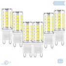 Kit 6 Lâmpadas De Led Halopin G9 5W Branco Frio (6000K)