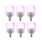 Kit 6 Lâmpadas Led Rgb Bulbo 30w Inteligente Wi-fi Elgin Kit 6 Lâmpadas Led Rgb Bulbo 30w Inteligente Wi-fi Elgin