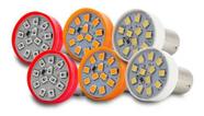 Kit 6 Lampadas Leds Lanterna Traseira Pisca Seta Re Freio Ap1202-ap1204-ap1292