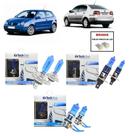 Kit 6 Lampadas Super Brancas Farol Alto/Baixo/Milha Modelo H7 H1 H3 Volkswagen Polo Ano 2000 a 2005