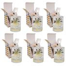 Kit 6 Lamparina Decorativa Florestal - Velas Bistrot