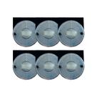 Kit 6 Lanternas Lateral 85mm Randon Cristal Com Conector Kit 6 Lanternas Lateral 85mm Randon Cristal Com Conector