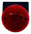 Kit 6 lanternas lateral led caminhão carreta rubi