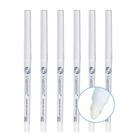 Kit 6 Lapiseira Retrátil Marcação Corporal Lápis Branco Via Estetic