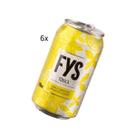 Kit 6 Latas FYS 350ml - ÁGUA TÔNICA OU REFRIGERANTE ZERO
