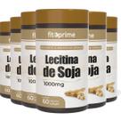 Kit 6 Lecitina de Soja 1000mg 60 Cápsulas Fitoprime Kit 6 Lecitina de Soja 1000mg 60 Cápsulas Fitoprime