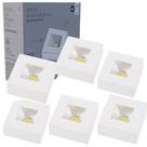 Kit 6 Led Spot Luminária 5w Sobrepor 3000k A 6500k Avant Kit 6 Led Spot Luminária 5w Sobrepor 3000k A 6500k Avant
