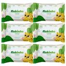Kit 6 Lenços Umedecidos Flokinho Premium Recém Nascido 100un Kit 6 Lenços Umedecidos Flokinho Premium Recém Nascido 100un