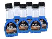 Kit 6 Limpa Vidros e Restaura o Brilho Para Brisas Desengordura Orbi Clean 100ml