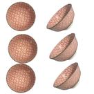 Kit 6 lindos Bowls porcelana pratos Frios ou Quentes 300ml