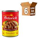 Kit 6 Linguiça Mista Em Banha Oderich Lata