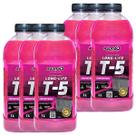 Kit 6 Litros Aditivo Radiador T5 Radnaq Concentrado Life Long Fluido