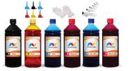 Kit 6 Litros De Tinta Compatível Para Para Epson L800 T673 Kit 6 Litros De Tinta Compatível Para Para Epson L800 T673