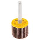 Kit 6 Lixas Circular Roda Pg 25 X 20mm Grão 080 - Vonder