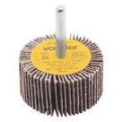 Kit 6 Lixas Circular Roda Pg 50 X 25mm Grão 060 - Vonder