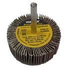 Kit 6 Lixas Circular Roda Pg 60 X 20mm Grão 080 - Vonder