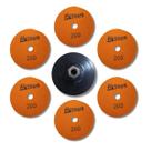 Kit 6 Lixas Diamantadas 200 + Suporte Sem Pino Hessen