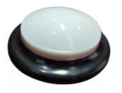 Kit 6 Luminária Circular Led 12w 6500k Branco Frio Bivolt