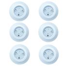 Kit 6 Luminárias Led Refletor Para Piscinas RGB 9W ABS Kit 6 Luminárias Led Refletor Para Piscinas RGB 9W ABS