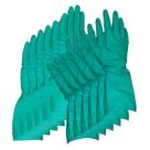 Kit 6 Luva Nitrilica Forrada Safetynit Verde 5011