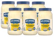 kit 6 Maionese Hellmann's tradicional 500g