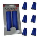 Kit 6 Manoplas Para Guidao De Bicicletas Mtb Azul