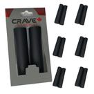 Kit 6 Manoplas Para Guidao De Bicicletas Mtb Preta