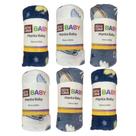 Kit 6 Mantas Infantis 70cm x 1,00M - Bene Casa Baby