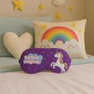Kit 6 Máscaras de Dormir Tapa Olho Infantil e Adulto Modelos Divertidos à Escolha