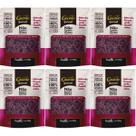 Kit 6 massa fusilli beterraba gourmet leve e fonte de proteina rico em fibras 300g sem gluten casarão