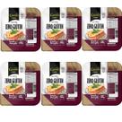 Kit 6 massa lasanha gourmet caseira tomate com berinjela sem gluten fibras naturais 300g casarão