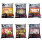 Kit 6 Massa Para Pesca Bigua 500g Melhores Sabores Pesqueiro