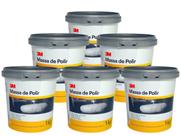 Kit 6 Massas de Polir 3M Numero 2 - 1kg