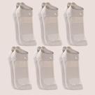 Kit 6 Meia Lupo Academia Corrida Cano Curto Baixo Poliamida