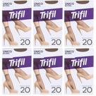 Kit 6 Meia Soquete Social Básica Natural Fio 20 - Trifil Kit 6 Meia Soquete Social Básica Natural Fio 20 - Trifil