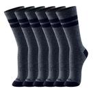 Kit 6 Meias Mash Esportiva Cano Longo Masculina 211.08