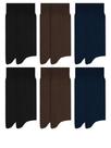 Kit 6 Meias Social Microfibra Masculina Trifil T07001 Kit 6 Meias Social Microfibra Masculina Trifil T07001