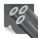 Kit 6 Metros de Papel de Parede Lavavel Alto Brilho Cinza Metalico