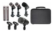 Kit 6 Microfones Para Bateria Fxdk6 Yoga Csr