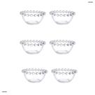 kit 6 Mini Bowl de Cristal para Petiscos e Molhos 8cm Shopsul