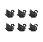 Kit 6 mini Cisne Negro Maquetes, Mini Mundos, Terrário